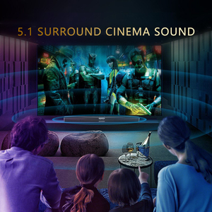 Portable Wireless Soundbar TV Speaker Home Theater <strong>System</strong> with TF Card <strong>Function</strong> for <strong>Computer</strong> Use
