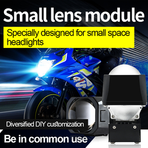 Özel 40W 1.5 inç küçük bi led projektör lens modülü led araba farlar H4 h7 araba farlar led ampuller oto aksesuarları - Product Image 3