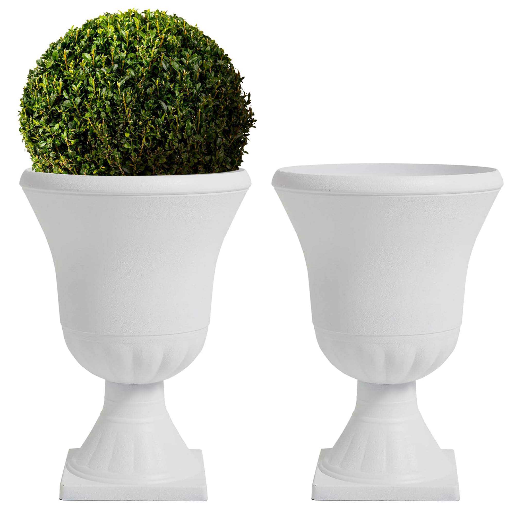 Blanc 1 ensemble de 2pcs