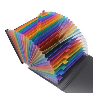 Carpetas de archivos de tamaño A4 personalizadas 2023 con 25 bolsillos Material PP de gran capacidad para archivador - Product Image 5