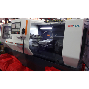 Torno CNC de cama plana paralela CK6150 Máquina de torno de torneado de metal CNC horizontal - Product Image 2