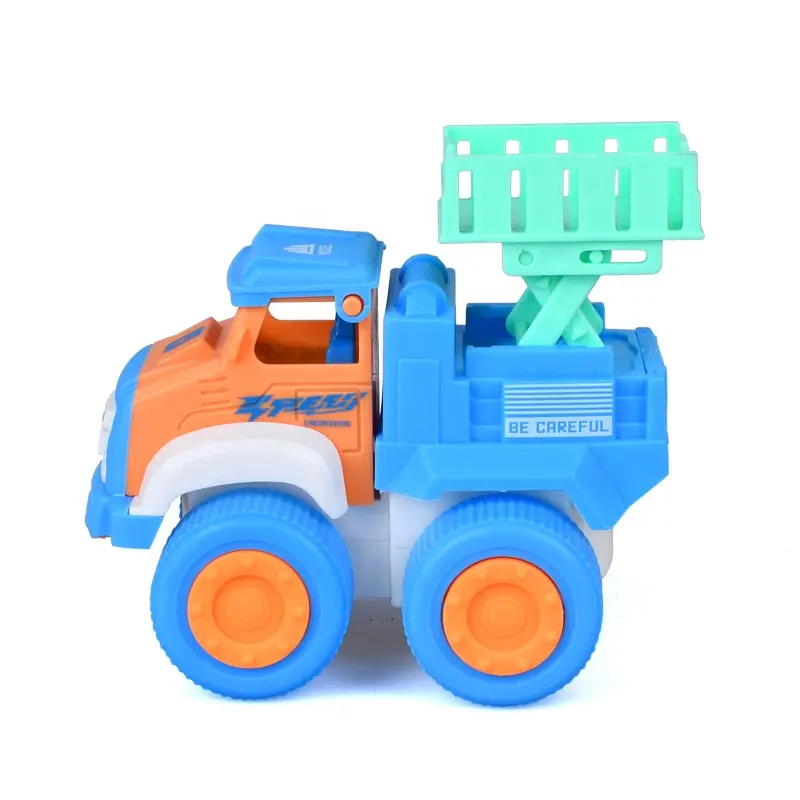 Veicolo giocattolo di attrito dell'automobile dei bambini del camion dell'ascensore di plastica di prezzo basso