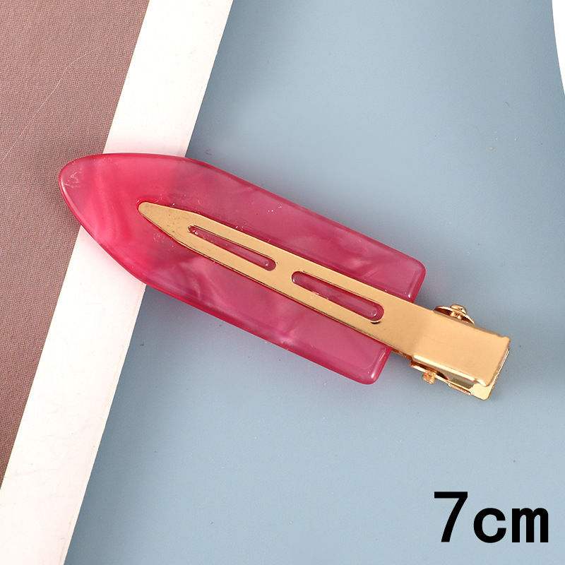 4 acetic acid 7cm seamless hair clip