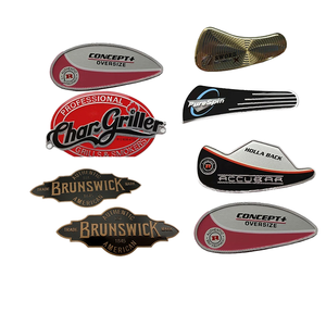 لوحة اسم من الفولاذ المقاوم للصدأ المصقول عالي اللمعان لوحة باب معدنية ختم علامة صنع نقش شعار سبائك الألومنيوم للنحت - Product Image 1