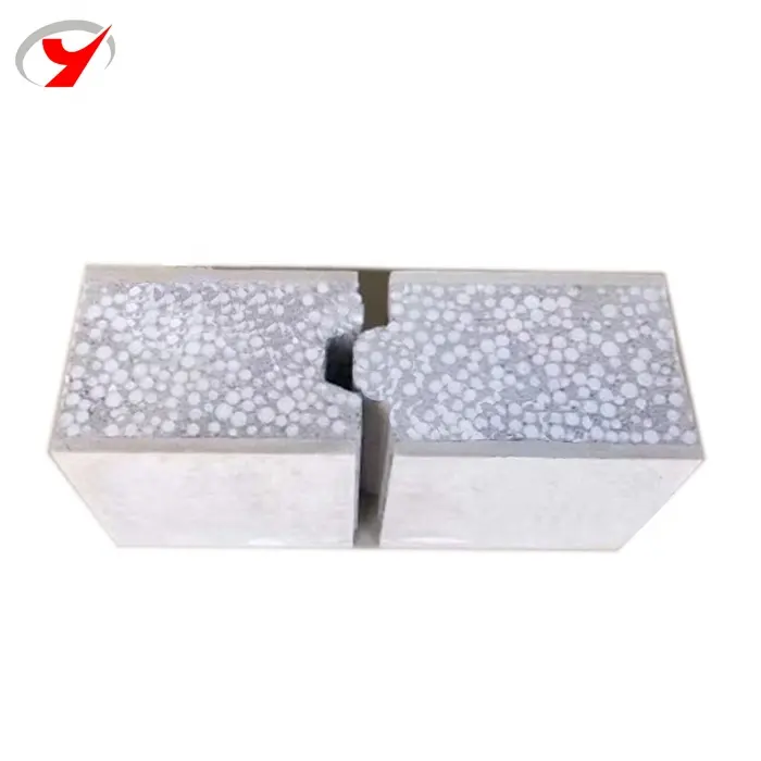 ZJGLEADER light weight and fast installation eps cement sandwich wall panel/mgo board/exterior wall cladding