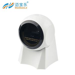 超市用有线平台1D 2D全向条形码扫描仪激光扫描仪二维码扫描仪 - Product Image 4