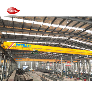 1ton 2ton 3ton 5ton 15ton đi du lịch trên không cần cẩu 5 tấn điện dầm đơn trên không/cầu đi du lịch cần cẩu cho kho - Product Image 4