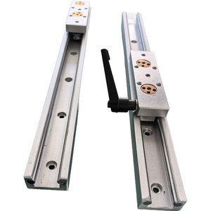Carril de guía lineal de servicio pesado personalizado de fábrica Carril de guía lineal Carril lineal de perfil de aluminio externo - Product Image 4