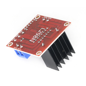 โมดูลบอร์ด H-Bridge DC สเต็ปเปอร์มอเตอร์ไดรฟ์แบบคู่ L298N วงจรรวมรุ่นใหม่สำหรับสมาร์ทคาร์และแอพพลิเคชั่นหุ่นยนต์ - Product Image 6