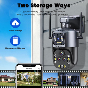 Yeni varış 16MP 4 lensler 20X Zoom ev kullanımı kablosuz WiFi ağ PTZ IP kamera IPC360 ev açık WiFi güvenlik güvenlik kamerası - Product Image 6