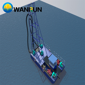 Jet Suction Dredger Machine with Pump Engine Gearbox Motor Gear Core Components for Sand <strong>Dredging</strong> and Gold Mining Equipment - Product Image 6