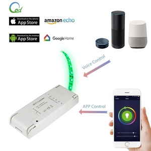 Magia casa PWM controlador de LED RGB 12V-24V Alexa Google Control remoto Tuya 5 en 1 WiFi LED controlador de Gaza - Product Image 4
