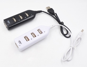 4 порта портативный высокий Usb 2,0 концентратор расширения данных Usb разветвитель для ноутбука ПК компьютер - Product Image 5