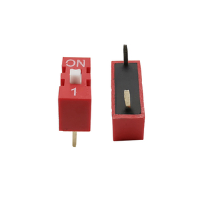 สวิตช์แบบสไลด์สวิตช์โมดูล1 2 3 4 5 6 8 9 10Pin 2.54มม. สวิตช์กดตำแหน่งแบบจุ่ม - Product Image 3