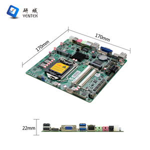 OEM ODM Intel H81 LGA1150 i3 i5 i7 Prozessor 2 DDR3 SATA 3.0 2 HD VGA LVDS RJ45 LAN 6 COM Industrial Mini Itx Motherboards - Product Image 5