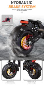 3-5 Days Fast Delivery 85-120km/<strong>h</strong> Off Road 8000w Dual Motor Electric Scooter 120-160km Long Range Foldable 13inch Off-road - Product Image 5
