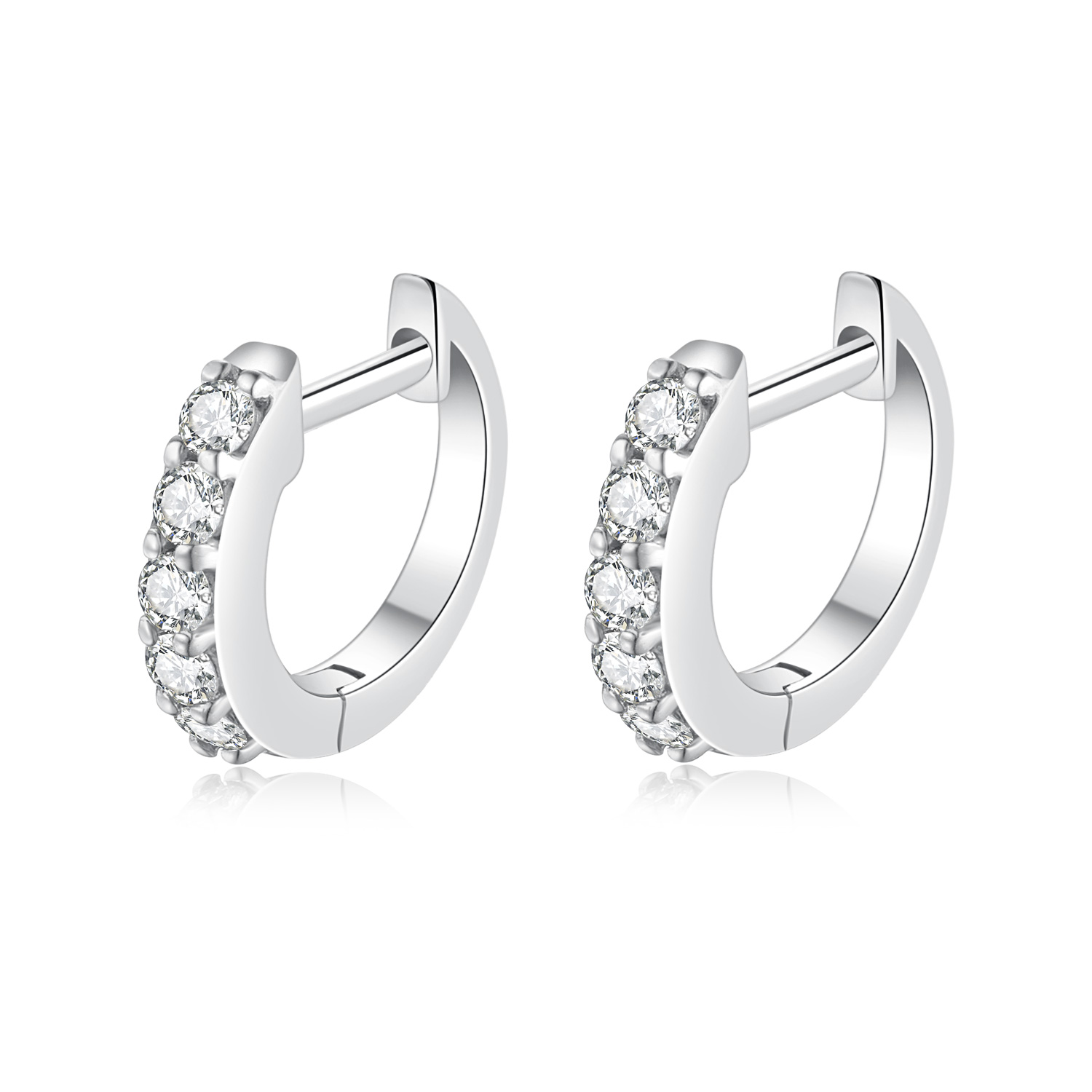 18K White Gold