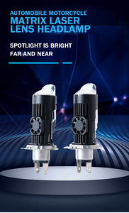 Y1 MT 36W Bi-LEDプロジェクターH4レンズ4300K/6000K Hi/Loビームライト新状態12V車用LEDヘッドライトレトロフィットホンダCSPチップ - Product Image 6