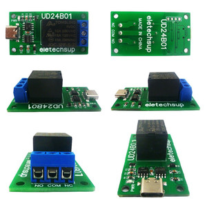 DC 5V 12V TYPE-C USB TTL232 röle modülü PC UART seri Port Switch Arduino MEGA için ahududu PI