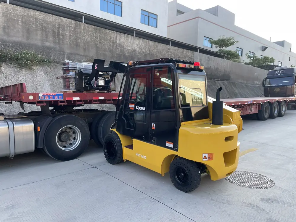 Mini chariot élévateur SOCMA 3 tonnes Telehandler Easy control Mini