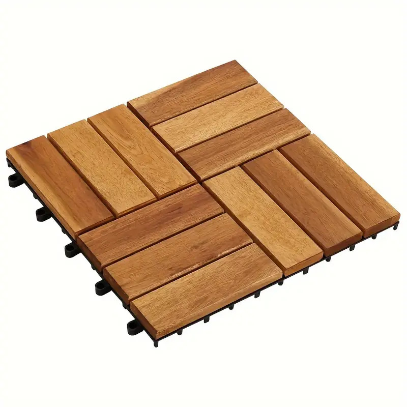 12 listones color madera -- ¡Oferta especial!