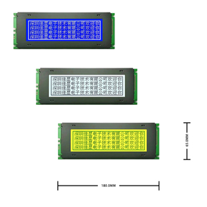 All'ingrosso FSTN bianco retroilluminazione 5.0V potenza monocromatica Display LCD modulo grafico T6963C RA6963 tipo di controllo Cob - Product Image 3