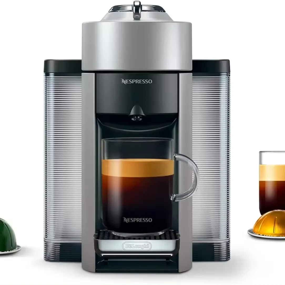 De'Longhi taşınabilir kahve Espresso makinesi 1597 mililitre gümüş-elektrik USB güç paslanmaz çelik alüminyum ev araç kullanımı