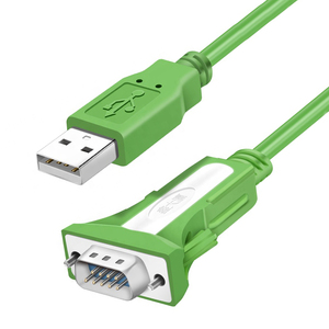 通用串行总线至RS232通信端口串行PDA 9 DB9引脚电缆适配器多产FTDI适用于视窗7 8.1 XP Vista苹果操作系统通用串行总线RS232通信 - Product Image 1