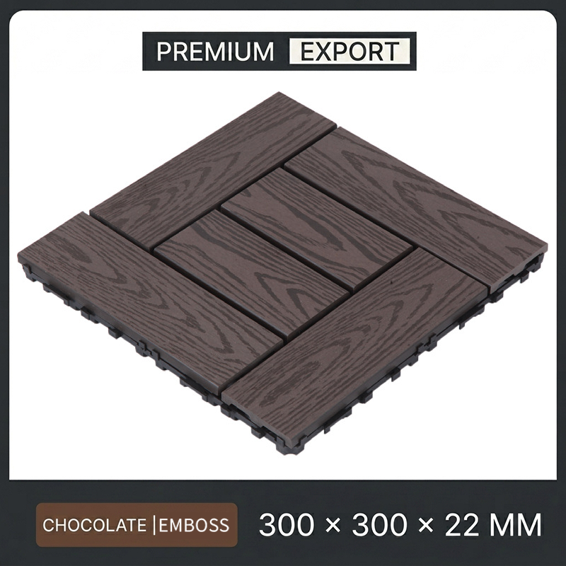 Chocolat - Grille Mosaïque (Embossée)