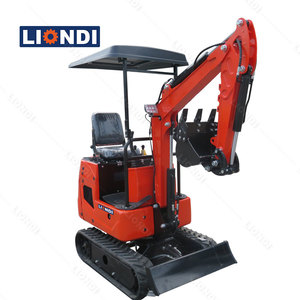 Mini ekskavatör yükleyici 1.0 Ton Mini yükleyici paletli ekskavatör yükleyici makine inşaat veya Form için - Product Image 2