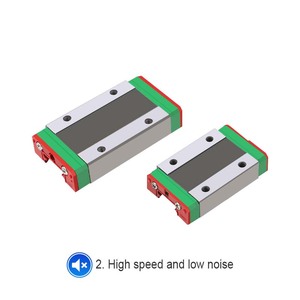 Replacement Hiwin <strong>Linear</strong> Guide <strong>MGN7C</strong> MGN9C MGN12C MGN15C / H Carriage and <strong>Rail</strong> in Stock - Product Image 4