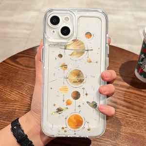 ユニバーススタープラネット印刷耐衝撃スペースTPU携帯電話カバーケースIphone 8 X Xr Xs 11 12 13 14 15 16 17 Pro Max用 - Product Image 5