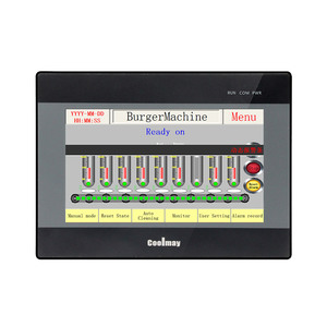DC 12V 24V 7 polegadas HMI PLC QM3G-70FH Suporte <span class=keywords><strong>Ethernet</strong></span> <span class=keywords><strong>TCP</strong></span>/<span class=keywords><strong>IP</strong></span> <span class=keywords><strong>Modbus</strong></span> RTU Analógico Protocolar 0-10V 4-20mA PT100