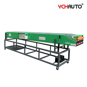 Transportador telescópico portátil con correa PVK, transportador de correa retráctil, caja de descarga de carga para contenedor - Product Image 3