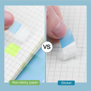 Notas adhesivas, pegatinas de índice para mascotas, Color sólido, creativo, para estudiantes, Diy, cuaderno, Mensaje, nota, nota, pegatina para clasificación - Product Image 2