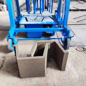 优质砖机小型混凝土空心实心水泥粘土制砖机械发动机砌块机 - Product Image 5