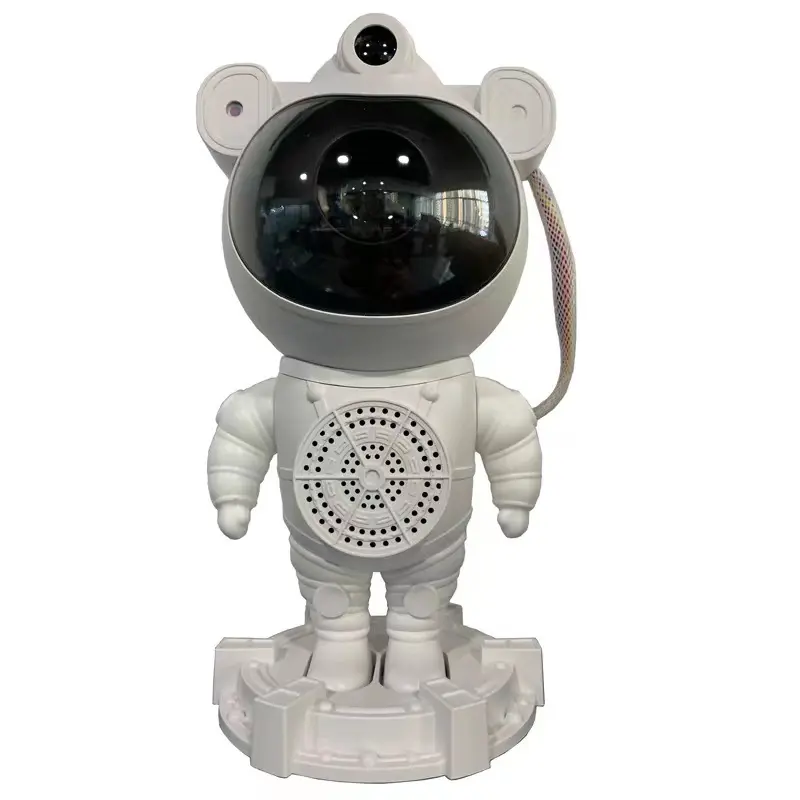 Astronaut Bluetooth Sky Projection Light USB Full Color Star Moon White Noise Astronaut Laser Atmosphere Night Light