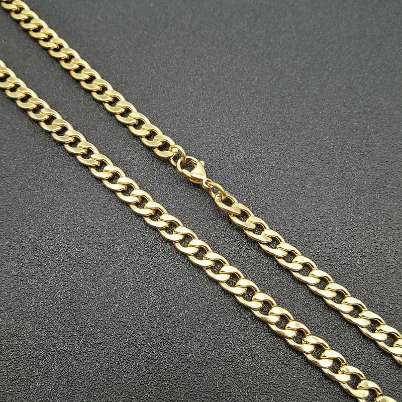 Gold 7mm*61cm NK chain