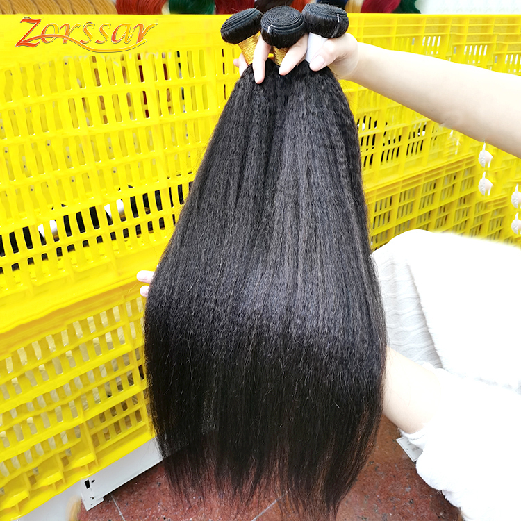 Kinky straight hair