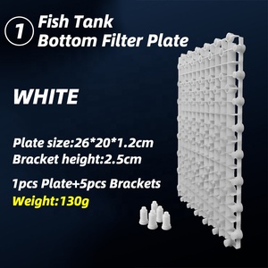 Cao Cấp Nhựa Aquarium Fish Tank Phòng Phụ Kiện Pond Dưới Lọc Cách Ly Lưới Tấm Divider - Product Image 6