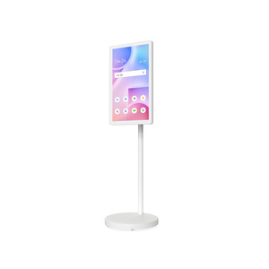หน้าจอสมาร์ททีวีแบบโต้ตอบขนาด21.5นิ้วจอภาพ Android 13แบบพกพาหน้าจอ LCD หน้าจอสัมผัสของเซลล์สำหรับการค้นหาทางเดินในลิฟต์ดิจิทัล