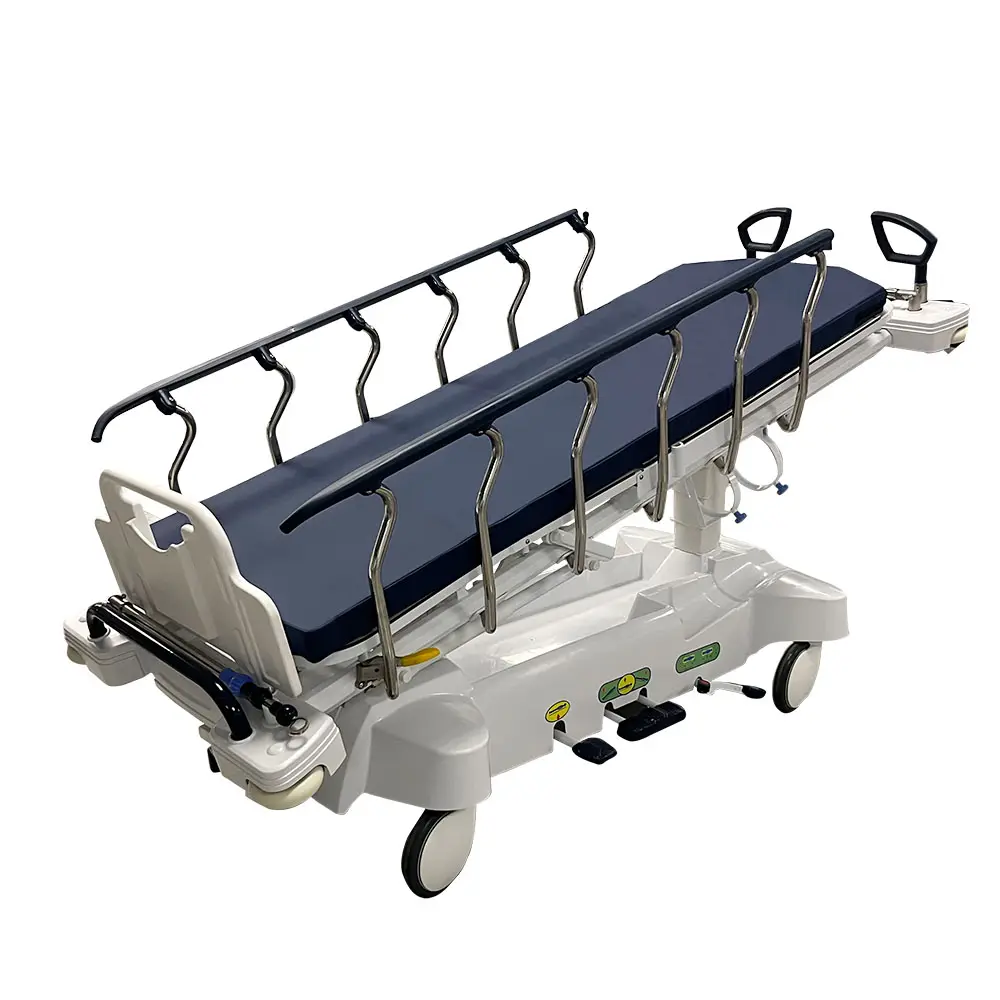 ORP-HPT05 kaliteli hastane acil taşıma arabası sedye ambulans yatağı