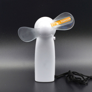 Mini ventilador eléctrico portátil con pantalla LED, ventilador de refrigeración portátil con mensaje programable para regalos de promoción - Product Image 3