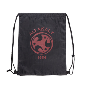 Promotional 210d Polyester <strong>Nylon</strong> Draw <strong>String</strong> Sports Football Drawstring Bags Backpack <strong>with</strong> Custom Logo - Product Image 3