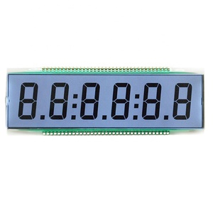 Personalizzato 7 segmenti 4 /5 /6 /12/20 /22 cifre TN STN FSTN VA display LCD dello schermo auto a cristalli liquidi per distributore di Carburante display lcd modulo - Product Image 3