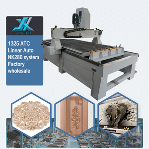 3d Carving Machine <strong>3</strong> <strong>Axis</strong> <strong>Cnc</strong> <strong>Router</strong> Atc <strong>Cnc</strong> <strong>Router</strong> with Automatic Tool Changer K1=atc <strong>Cnc</strong> <strong>Router</strong> with Automatic Tool Changer - Product Image 1