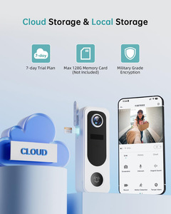 מחיר המפעל 3mp 3mp hd אבטחה wifi וידאו חכם שני דרך וידאו חכם וידאו <span class=keywords><strong>IP</strong></span> עמיד למים טבעת דלת מצלמה עם אפליקציה