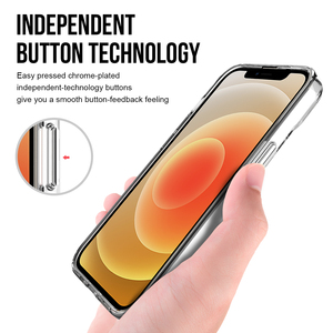Apple iPhone 13 /13 ProMaxハイブリッドケース用透明薄型耐衝撃携帯電話TPUPCバックカバースペースケース - Product Image 4