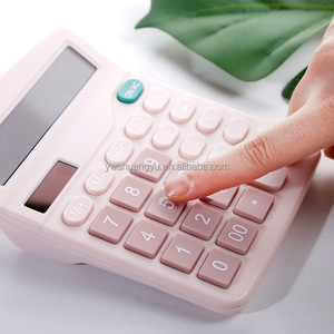 カラー電卓12ビットデュアルパワー大画面電卓ソーラー電卓ロゴのカスタマイズ - Product Image 4