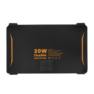 30W פוטו פנל סולארי 5V 12V מתקפל פנל סולארי טלפון מטען נייד כוח מערכת עבור כוח בנק מצלמה רמקול